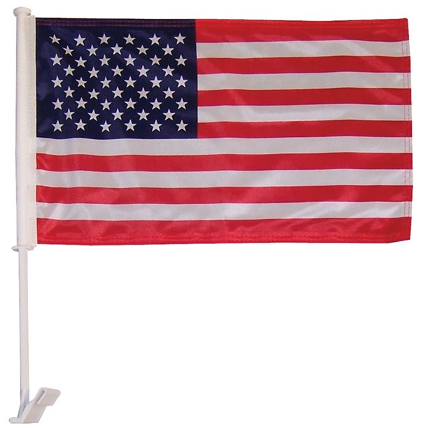 In the Breeze U.S. Flag Car Flag - Walmart.com