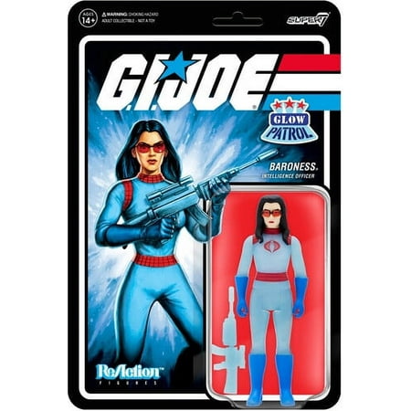G.I. Joe Reaction Figures Wave 1b Baroness (Glow)