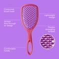 thumbnail image 3 of Conair All Brush Vented Paddle Hair Brush, Gentle Detangler for All Hair Types, 3 of 10