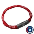 thumbnail image 1 of Abus, 8808C, Chain Lock, Combination, 8mm, 85cm, Red, 1 of 3