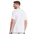 thumbnail image 4 of SCHIESSER Camiseta americana para hombres, paquete de 2 - 1/2 manga, camiseta interior, cuello redondo Blanco 2XL (2X-Large), 4 of 4