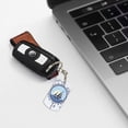 thumbnail image 7 of Uemuo Not All Who Wander Are Lost2 Pattern Rectangular Metal Keychain - Durable, Stylish, and Personalized Key Ring for Men and Women,Engraved Keychain,Gift Slim Sturdy Keychain, 7 of 7