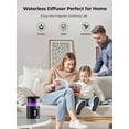 thumbnail image 4 of Noahstrong Waterless Essential Oil Diffuser, Cordless Aromatherapy Oil Diffuser with 3 Mist Level 8 Colors - Rechargeable Portable Scent Diffuser - Cool Mist Humidifier for Home Car Office, 4 of 10