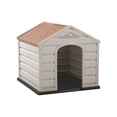 thumbnail image 2 of Casa para Perro Razas Pequeñas Rimax Gris duradera armable Rimax Casa para perro razas pequeñas, 2 of 5