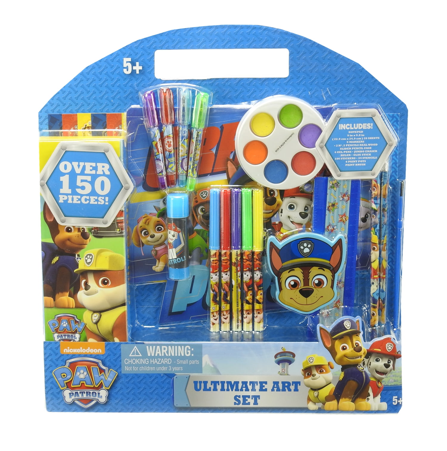 paw patrol 9 piece set