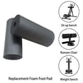 thumbnail image 4 of 2 Pcs Mousse pour Pieds pour Tampons Rouleaux de Remplacement pour Extension de Jambe pour Poids 170mm, 4 of 7