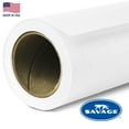 thumbnail image 3 of Savage Seamless Paper Photography Backdrop - #66 Pure White (107 in x 36 ft) Made in USA, 3 of 6