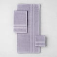 thumbnail image 6 of Mainstays 6-Piece Performance Solid Bath Towel Collection - Iris Whisper, 6 of 7