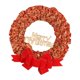 thumbnail image 1 of Adornos de guirnalda de Navidad para colgar en la puerta, para Navidad, pared y vacaciones. Rojo Áureo 36cm, 1 of 9