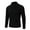 Black, variant on TFEOQRY Men's Mock Neck Sweater Ribbed Knitted Long Sleeve Solid Pullover Fall Winter Thermal Tops Black