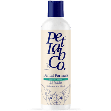 PetLab Co. Dog Water Additive For Dental Care & Fresh Breath 8 fl oz.