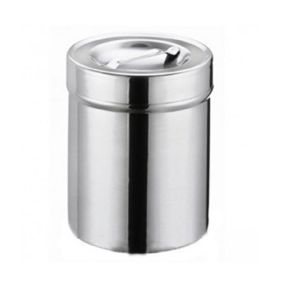 Recipiente Acero Inoxidable Tapa Algodón Plata Medstar Medstar MGT-0393