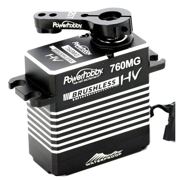 Power Hobby 760Mg High Torque Waterproof Brushless Steel Gear Servo /