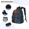 thumbnail image 3 of Easygdp Cowboy Boots Under Starry Sky Mochila Casual para Portátil, Mochila para Escuela, Viajes, Negocios, 3 of 6
