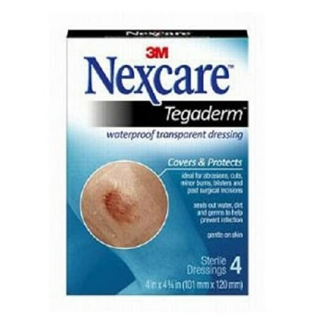 UPC 617529298940 product image for Tegaderm Stretch Gauze Bandage Self-Adhering, 4'' x 4-3/4'', Box of 4 | upcitemdb.com