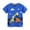Blue, variant on Tiijoy Toddler Boys Cotton T Shirt Casual Excavator Print Short Sleeve T-Shirt, Sizes 2-3T