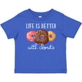 thumbnail image 3 of Inktastic Life is Better with Donuts Boys or Girls Baby T-Shirt, 3 of 5