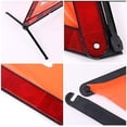 thumbnail image 5 of Reflective Warning Triangle Emergency Warning Triangle Roadside Safety Triangle Kits (Set of 1) Set of 1, 5 of 5