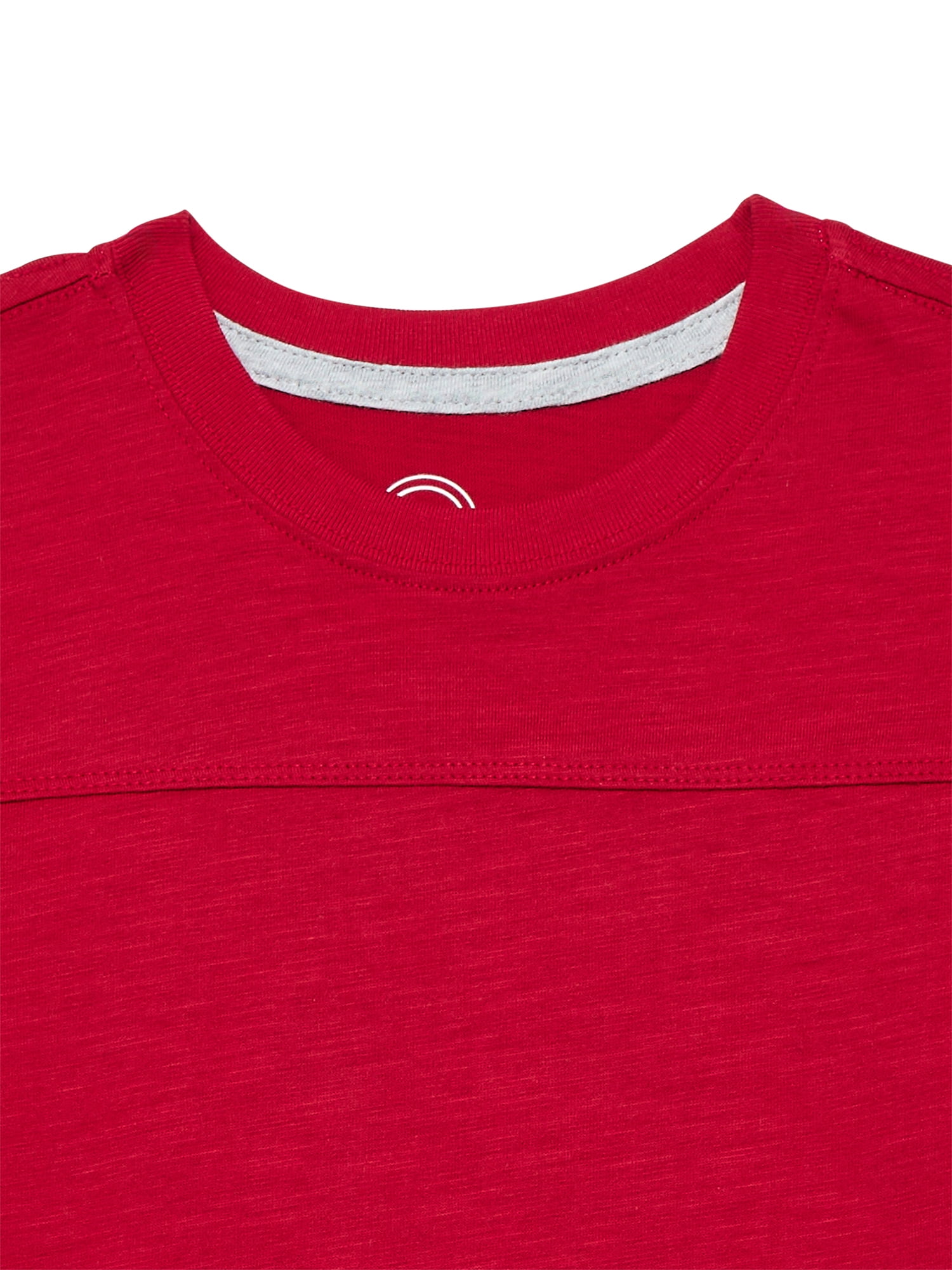 Wonder Nation Boys Short Sleeve Football T-Shirt, Sizes 4-18 & Husky