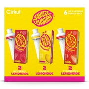 Cirkul Squeeze Flavor Cartridge Variety Pack, 6-Pack (2 Classic, 2 Strawberry, 2 Raspberry)