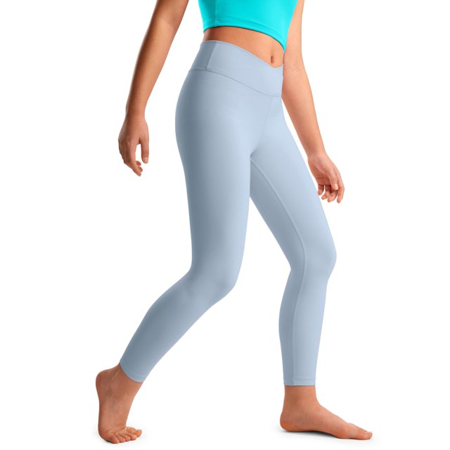Pantalones CRZ YOGA Butterluxe Cintura Cruzada Azul XXL