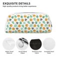 thumbnail image 4 of Uemuo Tiger Leaves Printed Leather Pencil Case, Pencil Pouch, Portable Pencil Bag, Pen Case for& Office, 4 of 7