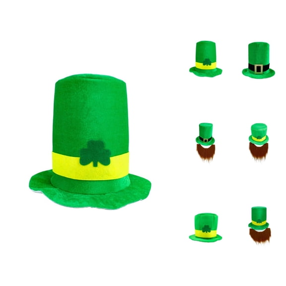 Foldable Beach Bucket Hat - Quick Dry UV Protection Sun Hat Travel Rave Party Persoanlity Green Show Top Hat