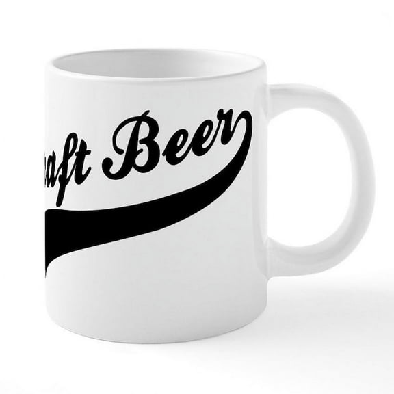 CafePress - Craft Beer - 20 Oz White Ceramic Mega Mug