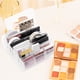 thumbnail image 2 of Soporte para paletas de maquillaje, organizador de escritorio para paletas de sombras de ojos, organizador transparente para coloretes., 2 of 6