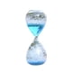 thumbnail image 2 of Reloj de arena de cristal con temporizador de movimiento de burbujas y canto para niños azul, 2 of 9