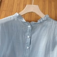 thumbnail image 6 of BUIGTTKLOP Cotton Linen Tank Tops for Women Sleeveless Shirts Crewneck Pleated Loose Fitted Summer Tanks, 6 of 6