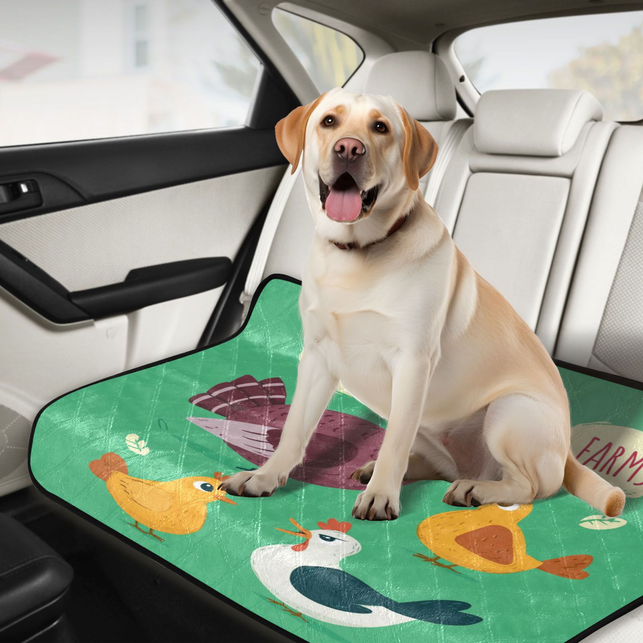 IAUYY Washable Pee Pads for Dogs Smallx3 Absorbent and Leak-Proof Non-Slip Reusable Puppy Pee Pads for Dogs Applicable to Playpen Potty Crate Speech Bubble