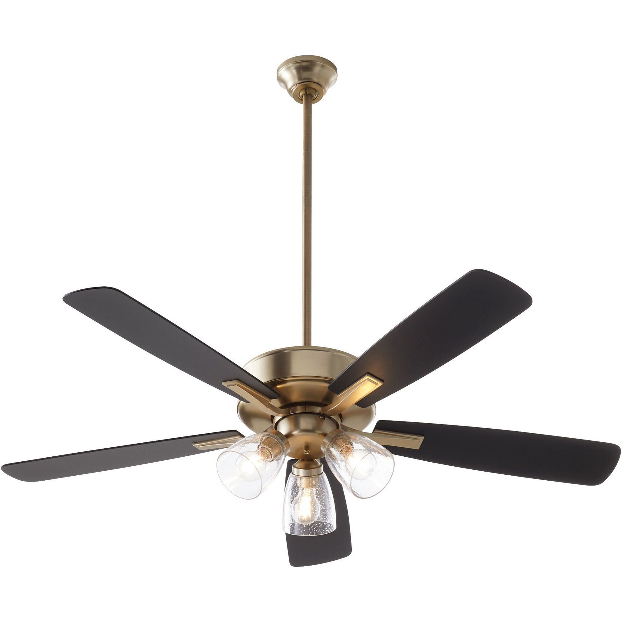 Quorum Lighting - Ovation - 5 Blade Ceiling Fan with 3 Light Kit In Traditional