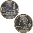 thumbnail image 3 of 2008 P Arizona State Quarter BU Uncirculated Clad 25c Coin, 3 of 4