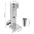 Electric Milkshake Drink Mixer Shake Machine 180W Smoothie Milk Ice