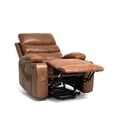thumbnail image 6 of Segmart Leather Recliner, Gray, 6 of 7