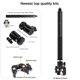 thumbnail image 4 of Soporte de abrazadera para manillar de palo de selfie invisible para motocicleta GoPro Hero 11 Insta360 X3 One X2, accesorios para cámara DJI Action 3, 1 palo de selfie, 4 of 5