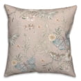 thumbnail image 2 of Creative Products Butterflies On Blush 18 x 18 Spun Poly Pillow, 2 of 3