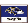 thumbnail image 1 of NFL Baltimore Ravens - Logo 21 Wall Poster, 22.375" x 34" Framed, 1 of 4