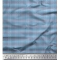 thumbnail image 1 of Soimoi Poly Georgette Fabric Triangle Geometric Print Fabric by The Yard 52 Inch Wide, 1 of 3