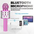 thumbnail image 1 of Regalos de cumpleaños para niñas de 6 a 15 años, micrófono de Karaoke inalámbrico bluetooth, recuerdo de fiesta para adolescentes, niños y niñas, juguetes de 4 a 12 años, 1 of 4
