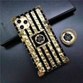 thumbnail image 1 of Funda cuadrada dorada de lujo con purpurina para Samsung Galaxy, A54, A14, A13, A34, A23, A33, A53, A72, A52, A32, A12, A50, A70, A51, A71, A21S qiuyongming unisex, 1 of 2