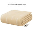 ajkijo Electric Heating Blanket, NonWoven Fabric with DoubleControl