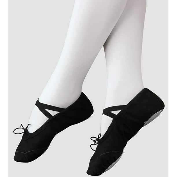 Chaussons de ballet pour filles, chaussures de danse respirantes