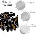 thumbnail image 3 of Coolnut 60"x60" Round Tablecloth, Funny Halloween Characters Modern Table Cover for Home Decoration Washable Table Cloth for Dinner Picnic, 3 of 5