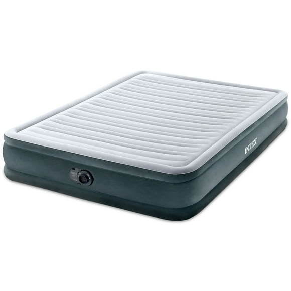 Intex Queen Comfort-Plush Airbed With Fiber-Tech
