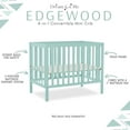 thumbnail image 5 of Dream On Me Edgewood 4-In-1 Convertible Mini Crib In Mint, 5 of 10