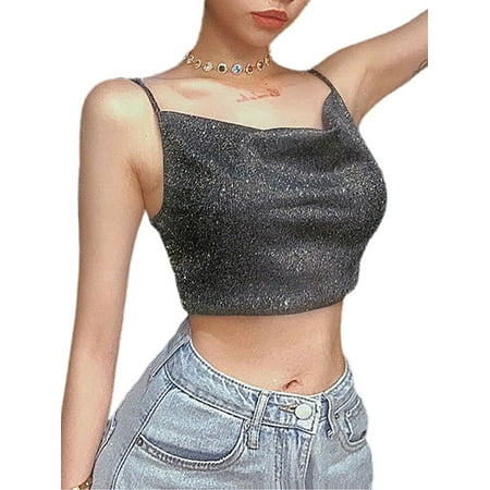 

MERSARIPHY Women s V Neck Spaghetti Straps Sleeveless Camisole