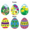 Pkgd Easter Egg Cutouts Party Accessory (1 count) (3/Pkg)