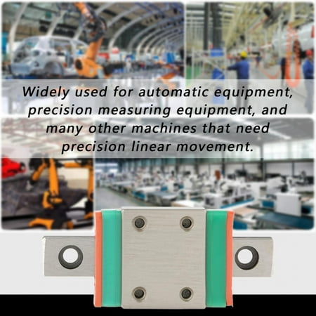 

Linear Rail Block Lightweight Linear Guide Rail With Ball Retainer For Automatic Equipment Professionals Small Equipments Measuring Equipment